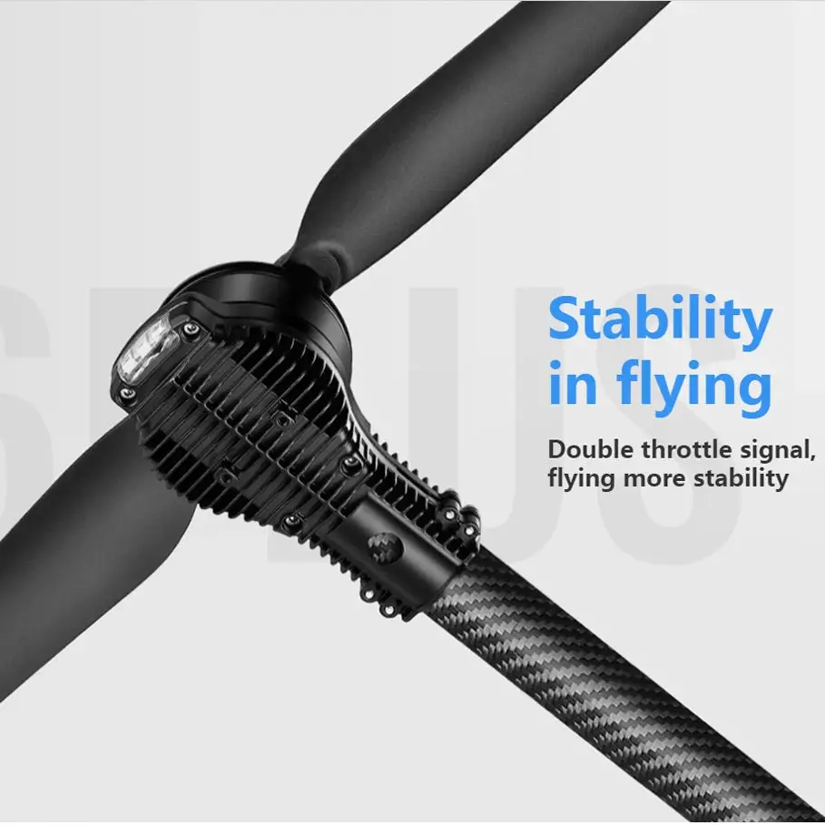 Hobbywing 2480 Propeller Folding Blades Carbon Fiber For X6 Plus Motor Power System Agricultural Drones Motor Parts