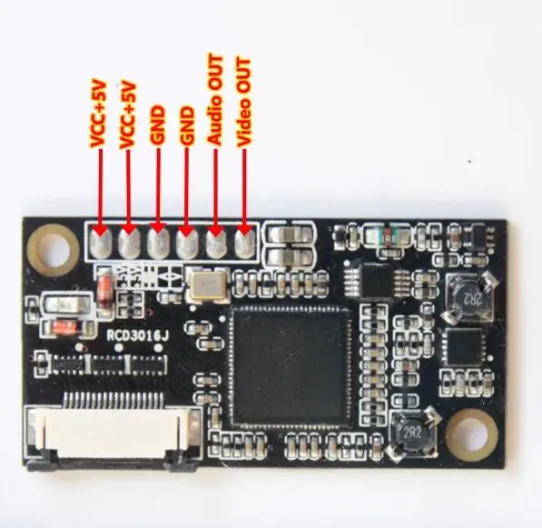 New Universal RCD3016 Mini/Micro HDMI to AV Converter Set Module for GH3 GH4 BMPCC 5D Nex Series