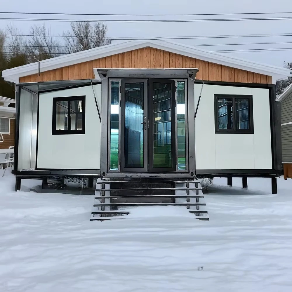 20ft Extendable Container House Hotels Australia Expandable Foldable Tiny Homes Steel Sandwich Container House Manufacturer