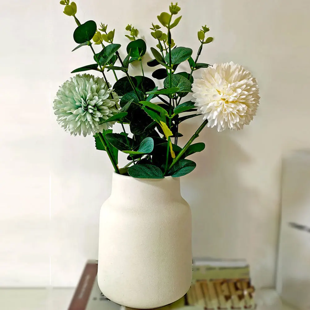 

Flower Pot Arrangement Holder Vase Decorative Modern Vases for Floral White Centerpiece Large