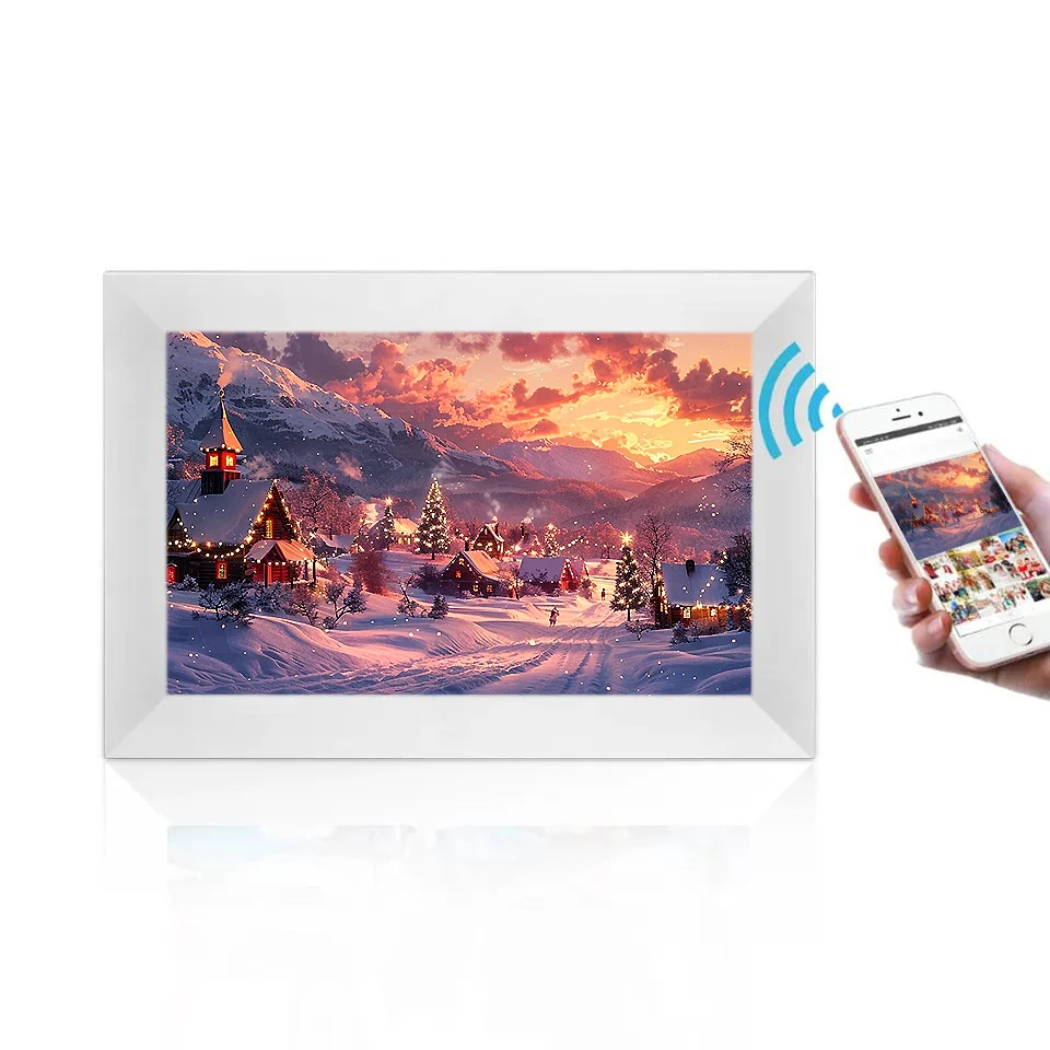 New 10.1-Inch Digital Smart Picture Frame Touch -LCD Screen