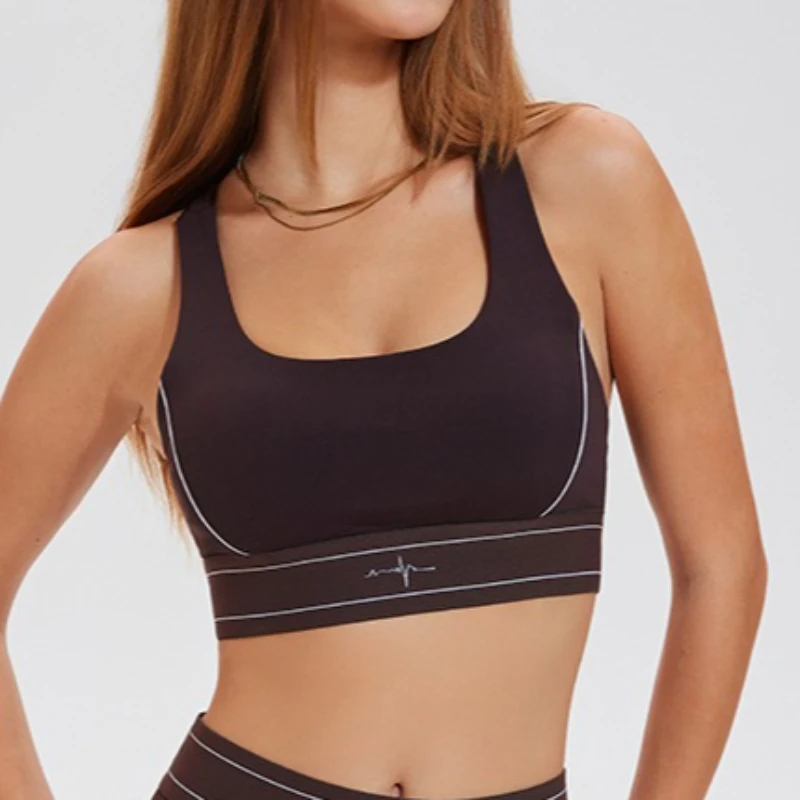 

sports bra for women gym yoga bra Sports underwear Y-back yoga crop top female shock-proof Gathering Running fitness sports vest