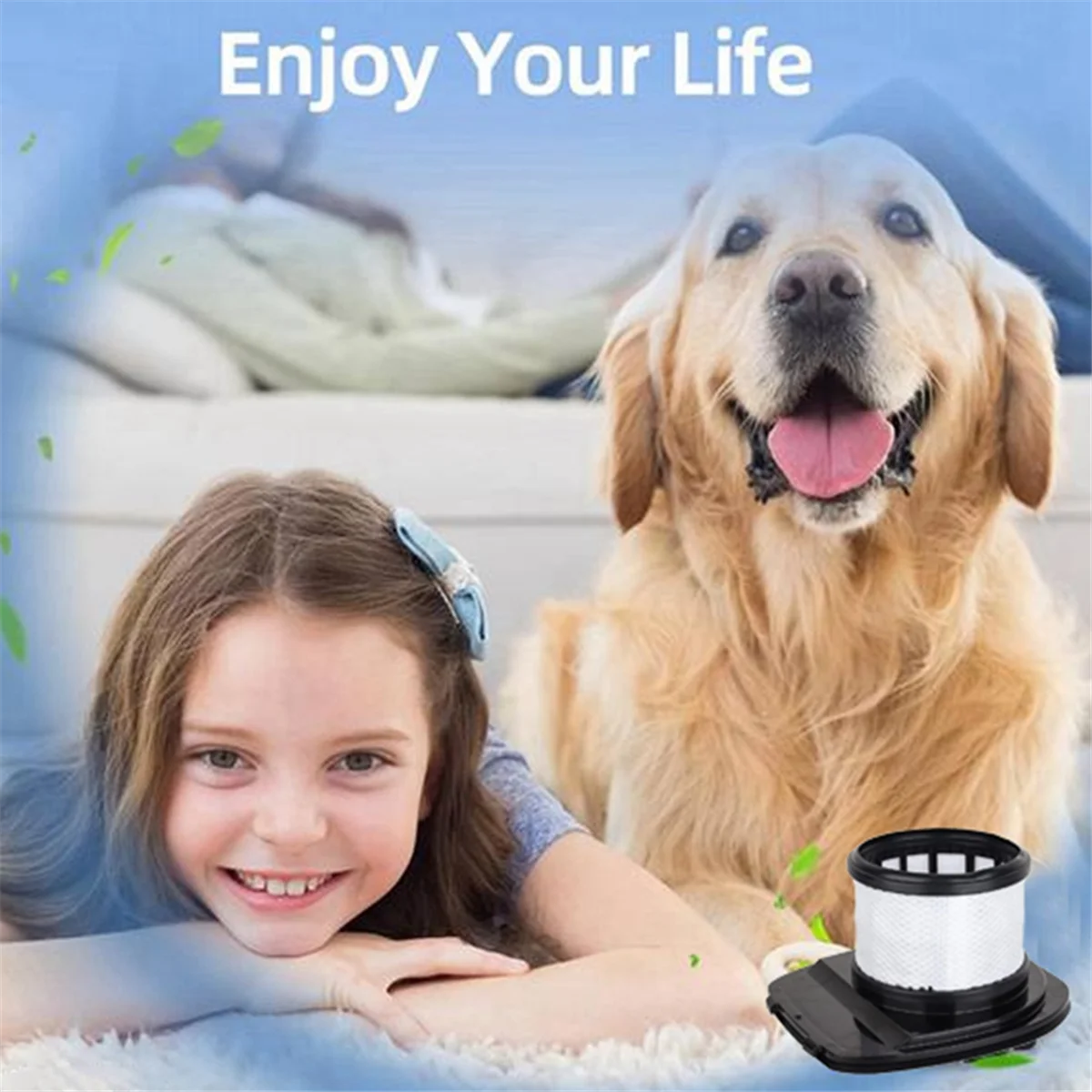 FZFZ 6PCS Kit filtro aspirapolvere per IX140 IX141 IX142 IZ140 Accessori per aspirapolvere Parti di ricambio