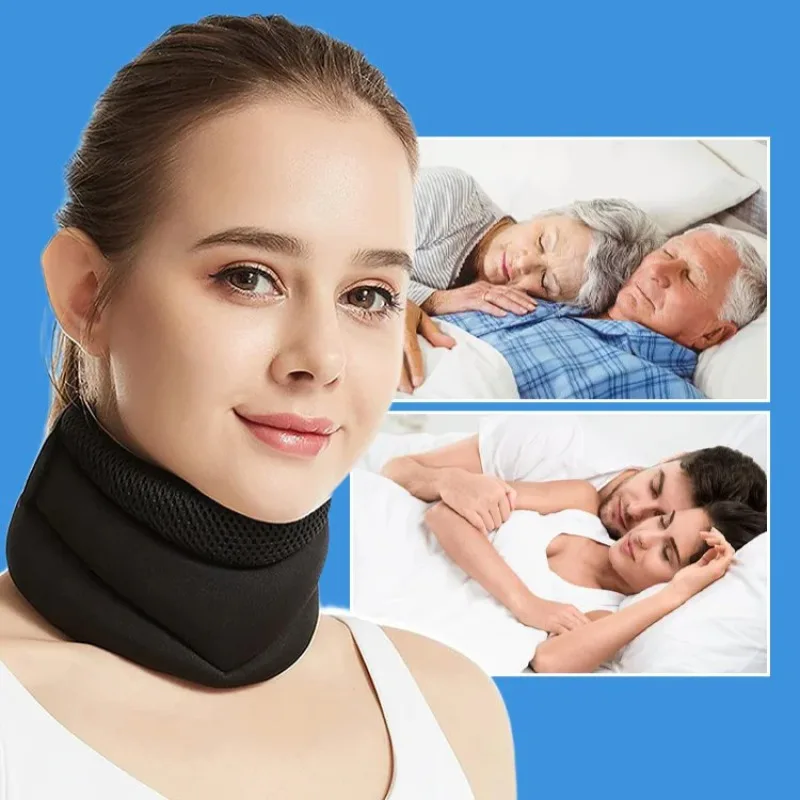 

Breathable Adjustable Anti-Snoring Neck Brace Support Soft Durable Foam for Relieve Cervical Pain