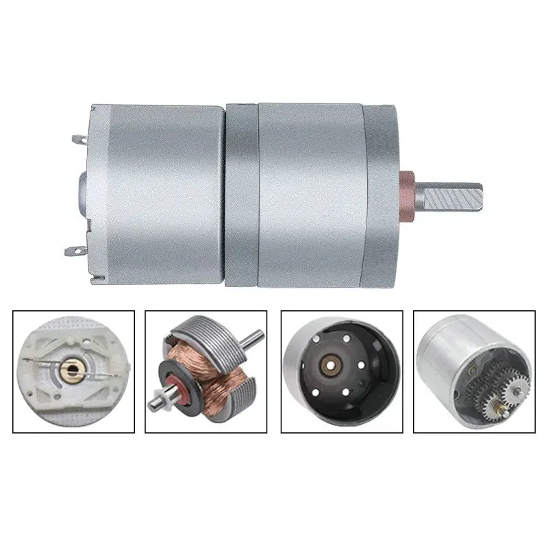 DC reduction motor motor 12v6v low-speed micro gear JGA25-310 small speed regulation small motor