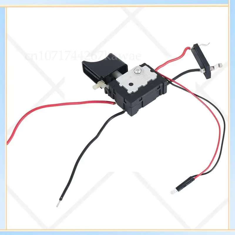 -A16I تيار مستمر 7.2 فولت - 24 فولت 16A مفتاح التحكم في المثقاب الكهربائي مفتاح الزناد اللاسلكي مع ضوء صغير لأداة الطاقة #4