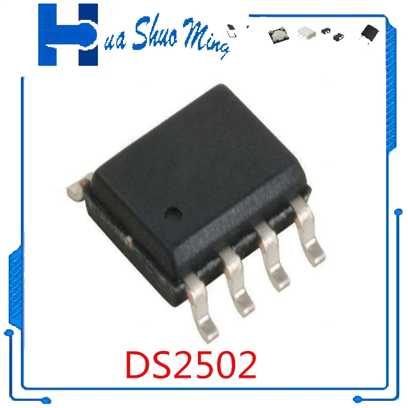 5Pcs/Lot     DS2502   SOP8     DS2502AR1-C50+TR  SOT23