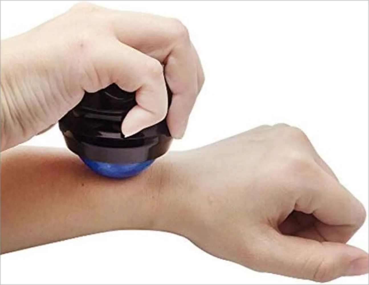 Massage Roller Ball,2-Pack Handheld Massage Therapy and Relax Tool for Sore Muscles,Joint Pain Relief Relaxing,Full Body Deep Ti