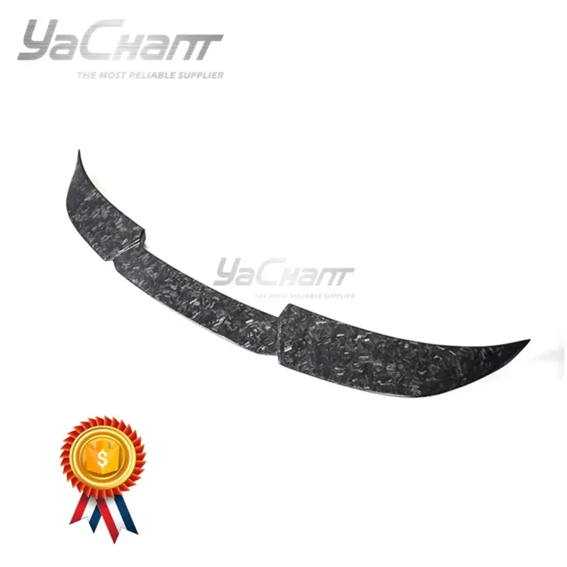 Car-Styling Carbon Fiber Forged Carbon Weave 2014-2019 F83 M4 Convertible MAD Style Trunk Spoiler Wing