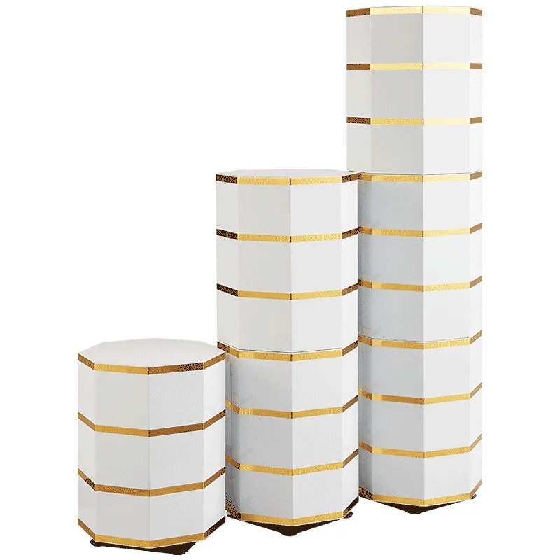 Creative rotating shoe cabinet household door vertical round cylinder entrance small ultra-narrow staircase storage modern