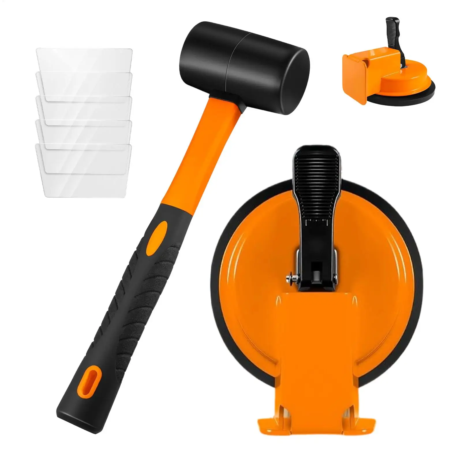 

Floor Crevice Fixer Kit Flooring Installation Repair Tools with Adhesive Pads Floor Plank Fixer for Home Office Apartment