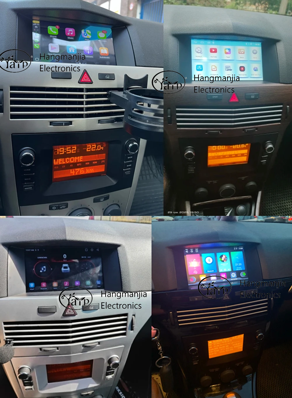 Car Radio Multimedia For Opel Astra H 2005 2006 2007 2008 2009 2010 2011 2012 Wireless CarPlay Android Auto Autoradio GPS DSP