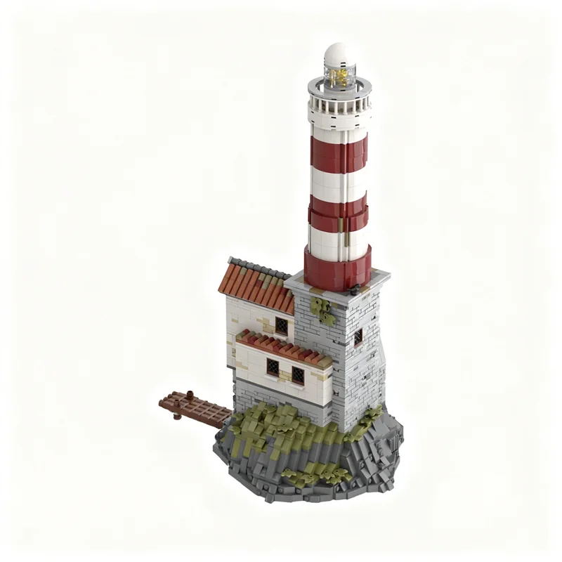 2065 деталей, модель маяка MOC – обзор и цена Art Craft Christmas Ideas