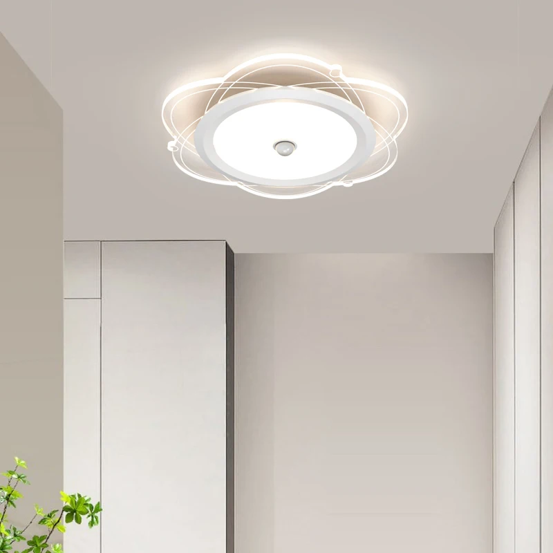 Human Body Induction Aisle Ceiling Lights Led Eye Protection Entrance Balcony Automatic Light Corridor Bedroom Wardrobe Light