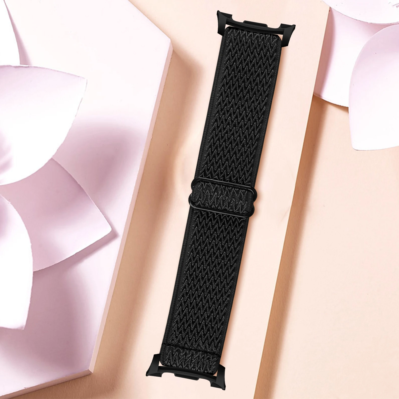 Samsung Galaxy Watch 7 Ultra 47mm用ストラップ、伸縮性ナイロン製、男女兼用、Galaxy Watch 8 Classic 46mm / 8 40mm 44mm対応