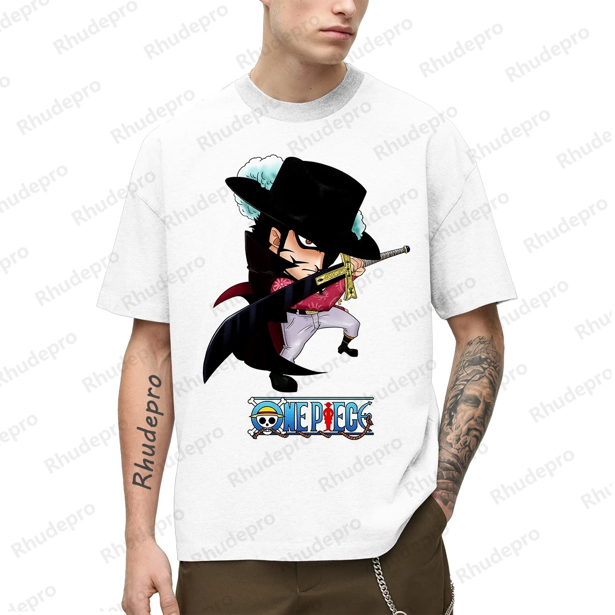 

Men's T-Shirt Tops Monkey D Luffy Streetwear One Piece Harajuku Style Gift Short Sleeve Cosplay Anime Y2k Clothes Fashion 5XL