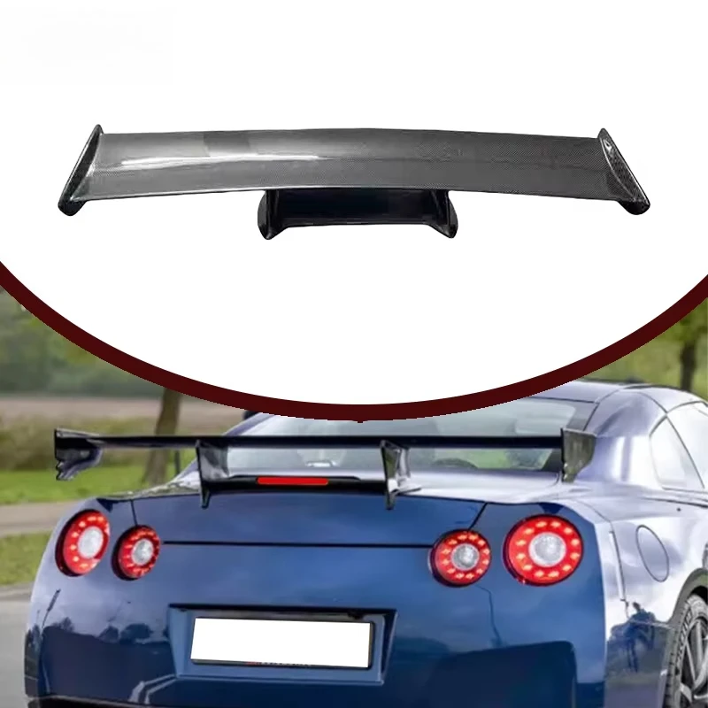 

Nismo Style Carbon Fiber Rear Spoiler Wing for GTR35 2008-2019 Rear Trunk Tail Wing Car Body Kit