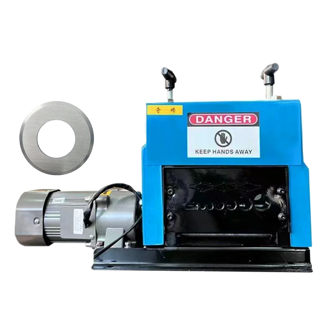 Small household fully automatic horizontal fast water and electricity engineering stripping machine, waste copper aluminum