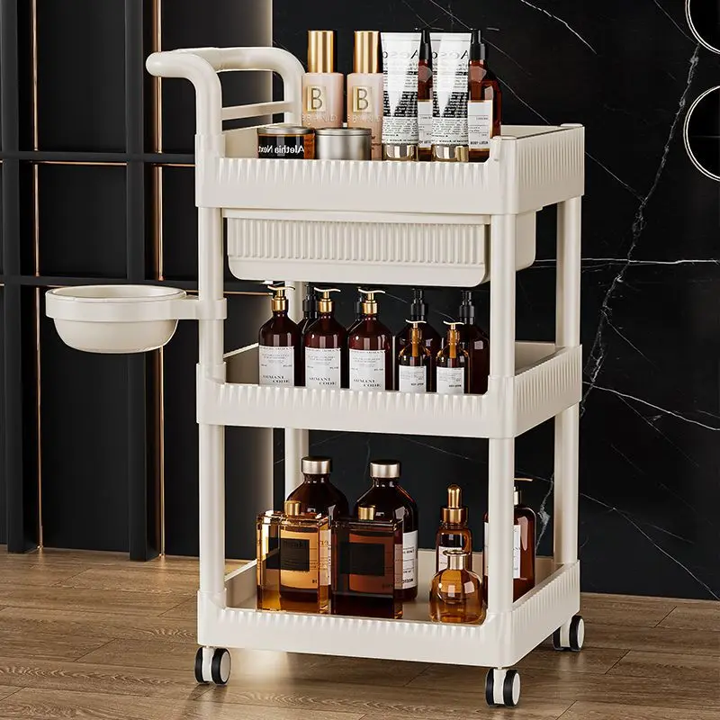 Yjq hand push tool eyelash trolley advanced tattoo embroidery beauty rack beauty salon special