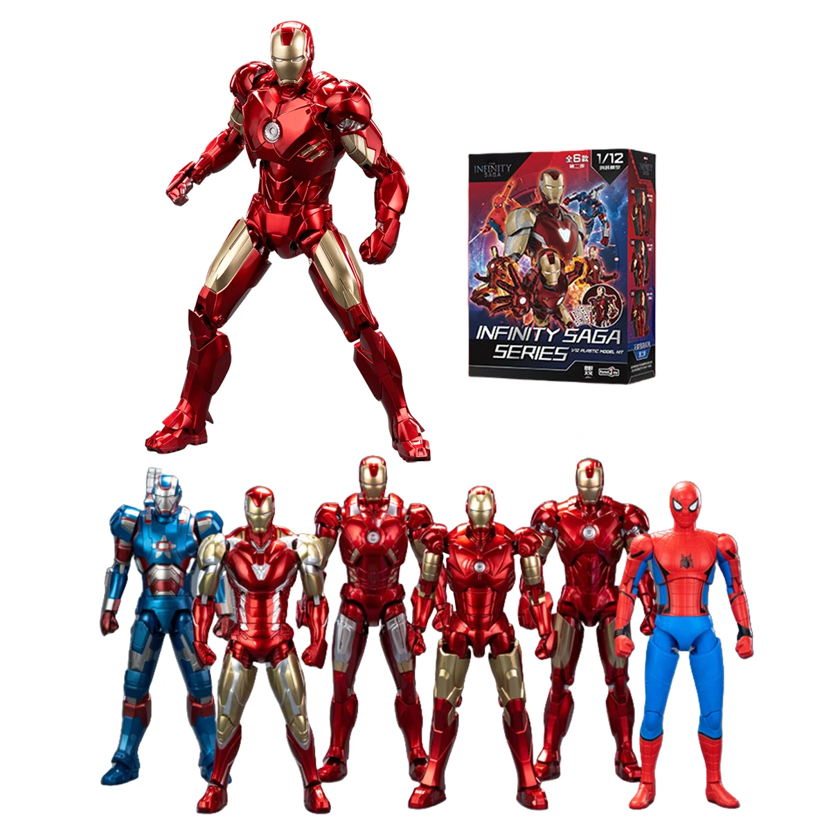 HIPLAY Fondjoy Marvel The Infinity Saga Series MV25100 Caja de juego Figura de caja ciega