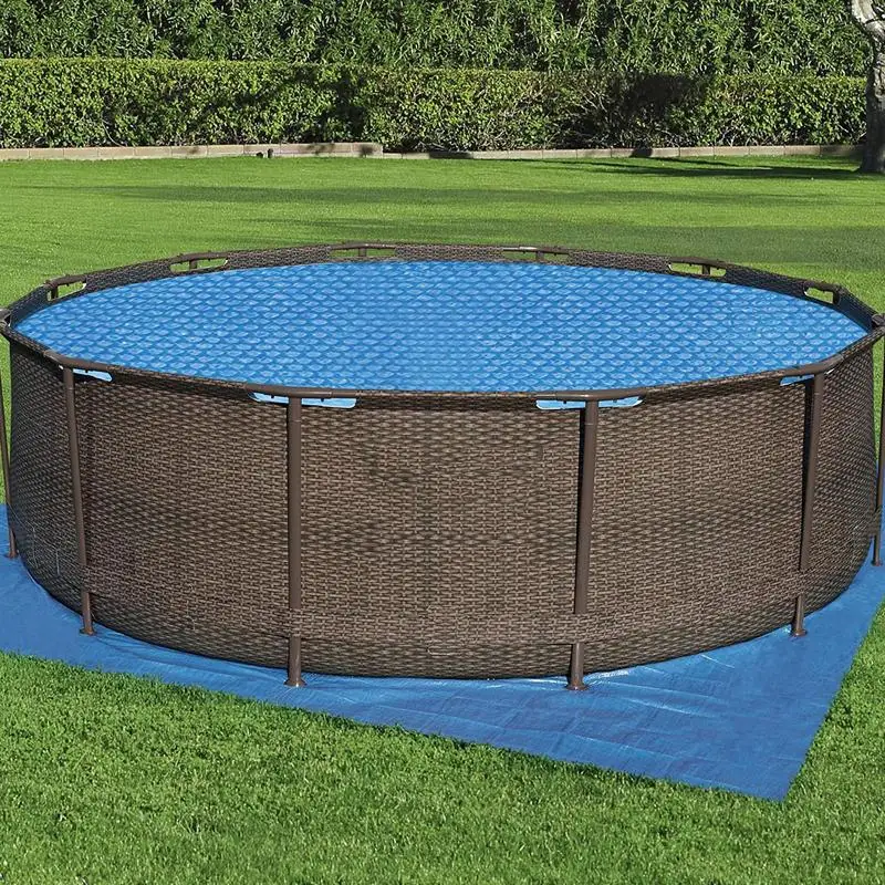 Solar Pool Cover Swimming Pool Bubble Solar Cover Heat Retaining Blanket Wear-resistant Free Cutting Solar Covers For Sun