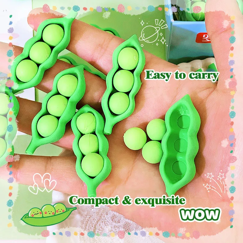 Kawaii 3 قطعة ممحاة قلم رصاص بشكل جذاب تعزيز ممحاة مطاطية مضحك لوازم مكتبية مدرسية تعزيز القرطاسية مكتب والهدايا