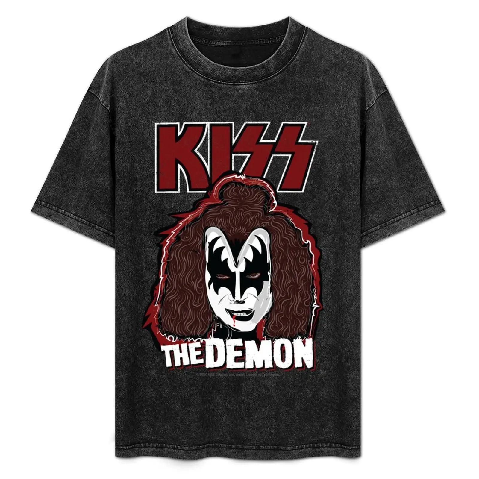 The Demon KISS T-Shirt boys animal print anime figures anime t shirts mens tall t shirts