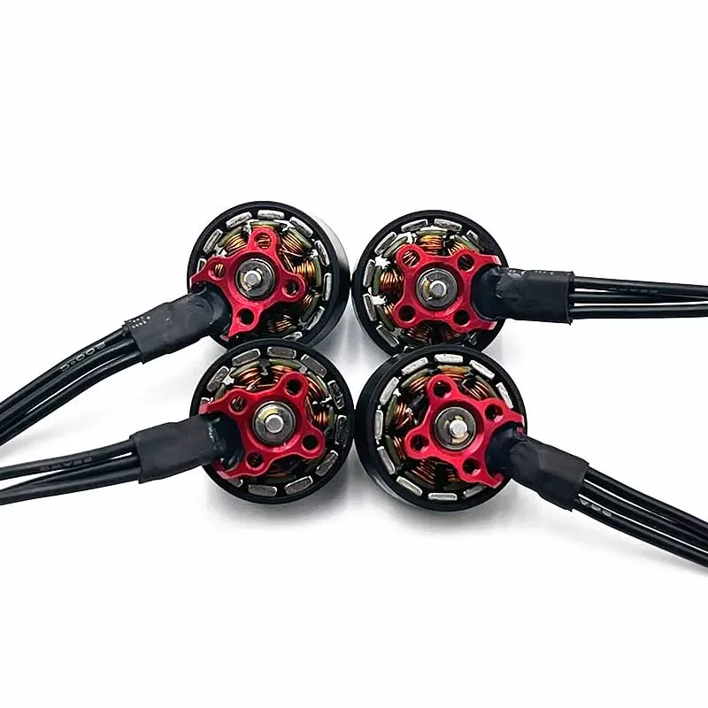 4PCS Airforth AF1404 1404 3600KV 4800KV 2-4S Brushless Motor for RC FPV Freestyle Cinewhoop Toothpick Drones DIY Parts