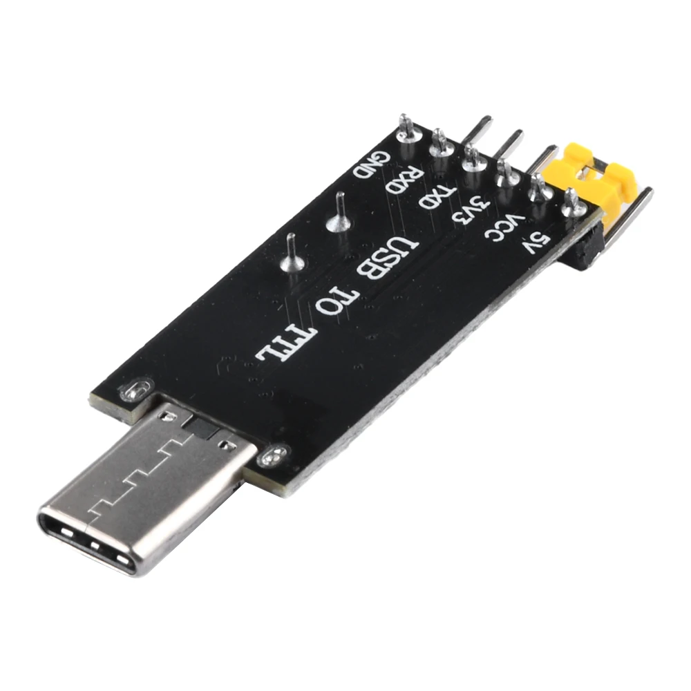 TYPE-C Stecker Buchse CH340G CH340 3,3V 5V Schalter USB zu TTL Konverter UART Modul für Smartphones Tablets Computer Direkt Anschließbar – Detail 7