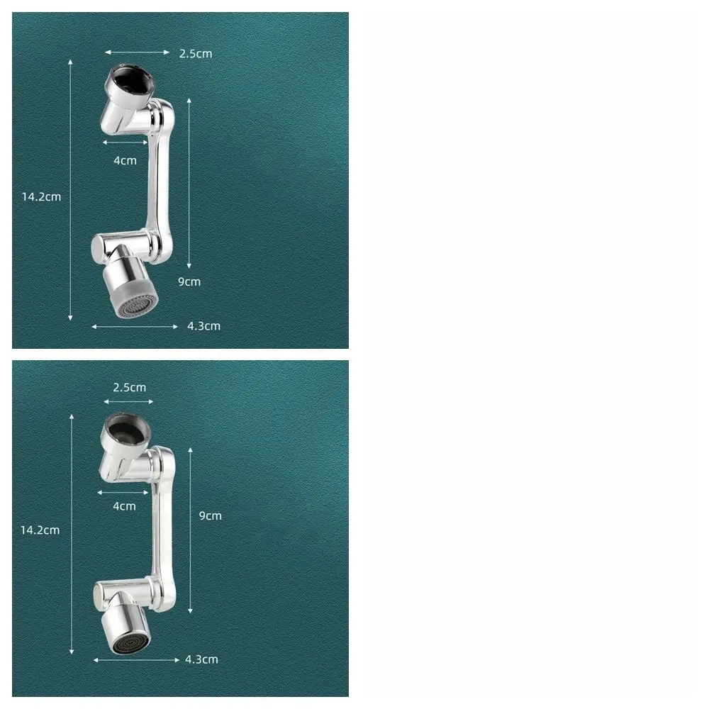 Universal Rotation Faucet Extender Two Modes Bubbler Splash Filter Nozzle Water Outlet Bathroom Faucet Washbasin