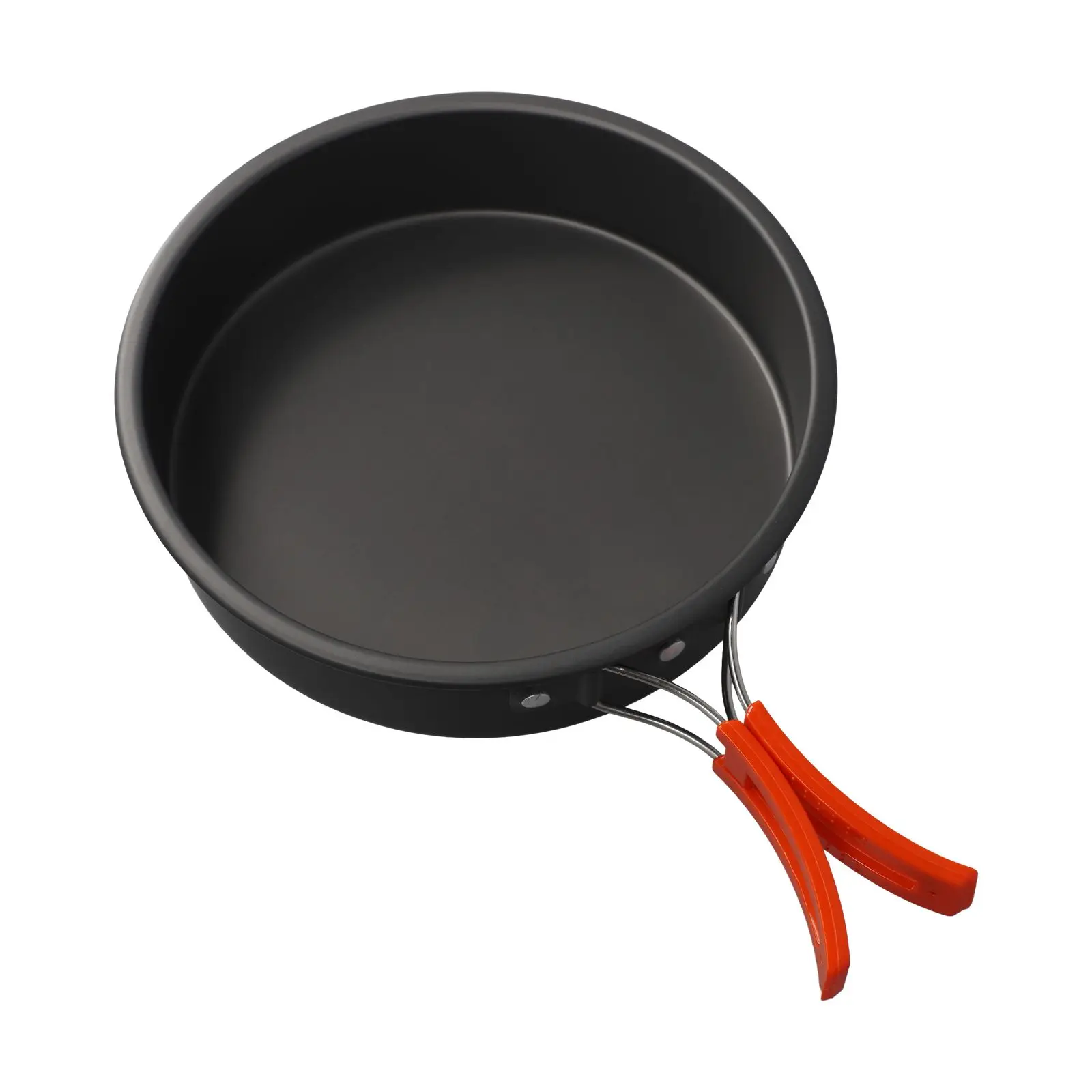 23 People Camping Frying Pan Nonstick Alumina Cooking Pan with Foldable Design and Quick Heat Conduction for Outdoor Adventures