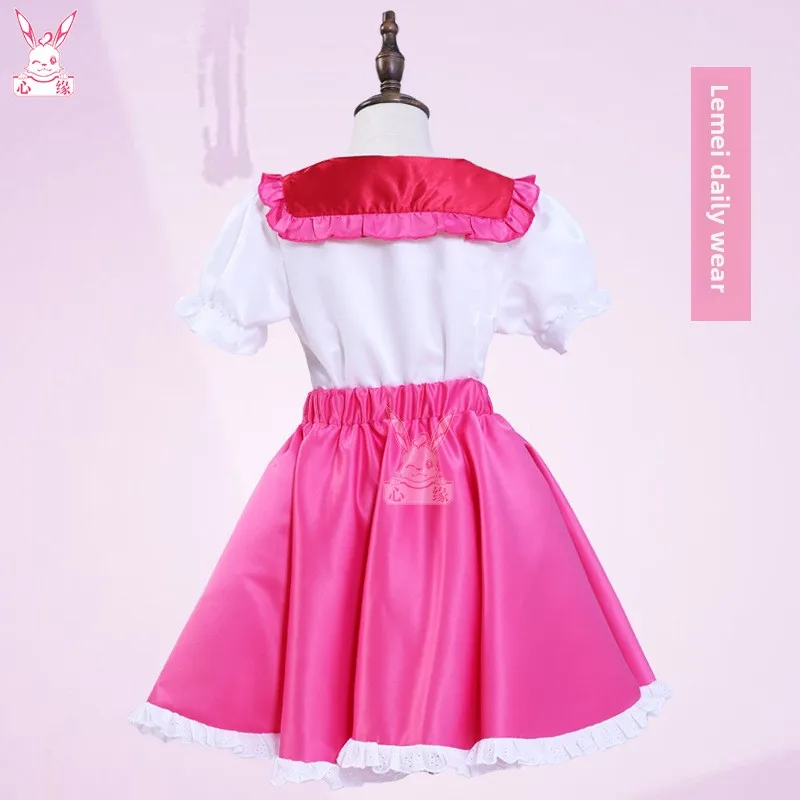 Новый корейский аниме Catch Teenieping, карнавальный костюм, платье для девочек, волшебная принцесса Роми, боевая одежда, комплект с юбкой, подарок на Хэллоуин для детей