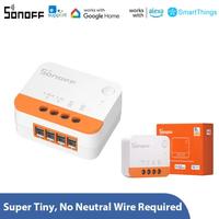 Sonoff Zbmini L2 Extreme Zigbee Smart Switches No Neutral ZBMINI-L2 Switch Module Ewelink Alexa Google Home Assiant Alice 2mqtt