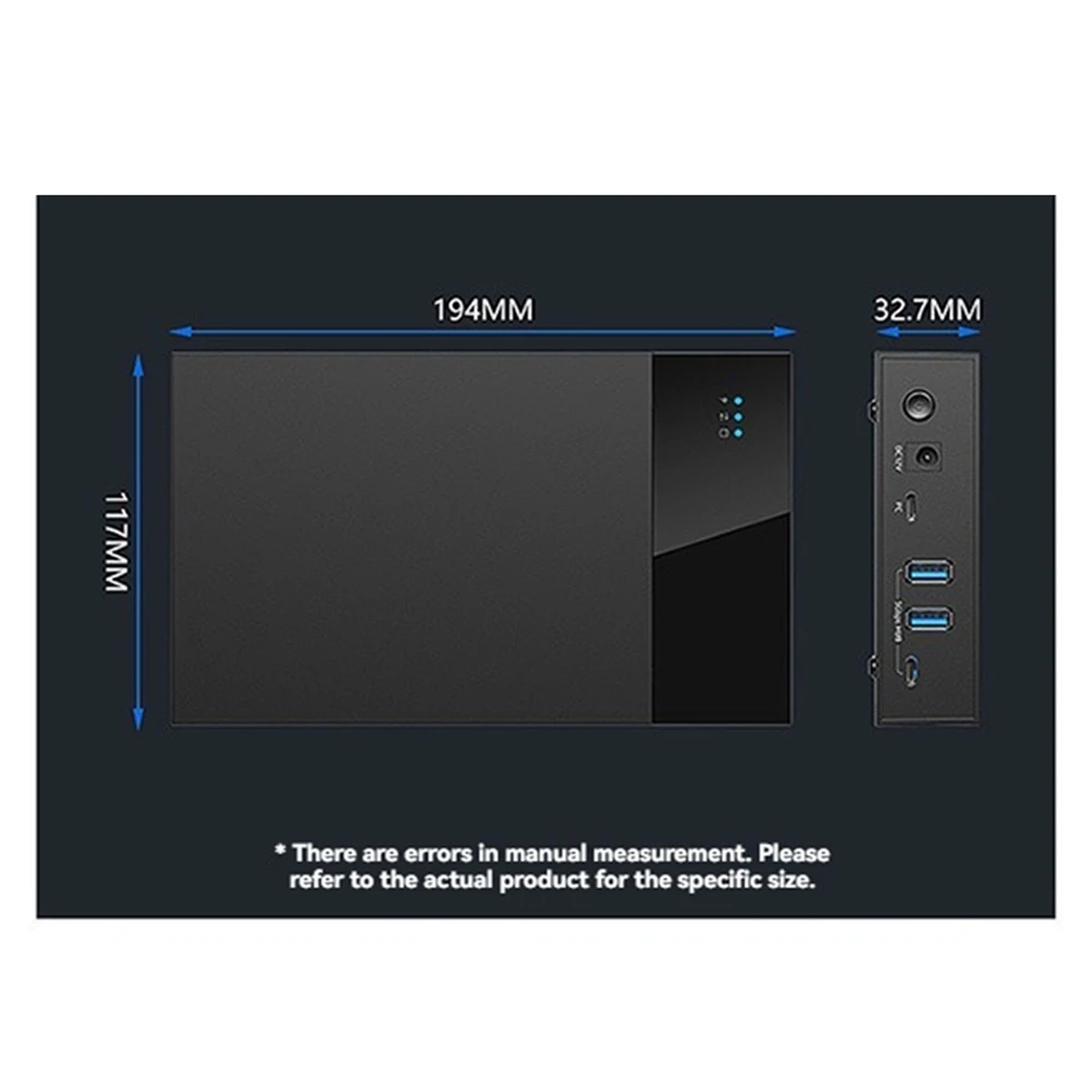 

USB 3.0 to 3.5inch SATA Drive Docking Station External Hard Disk Enclosure for 3.5 2.5 Inch SATA SSD HDD 20TB EU Plug