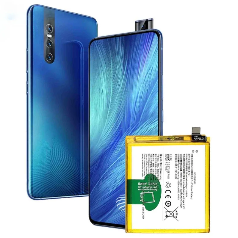 4000mAh B-G5 High Quality Replacement Battery for Vivo  X27(128G) Mobile Phone Battery B-G5 Built-in Lithium New Battery