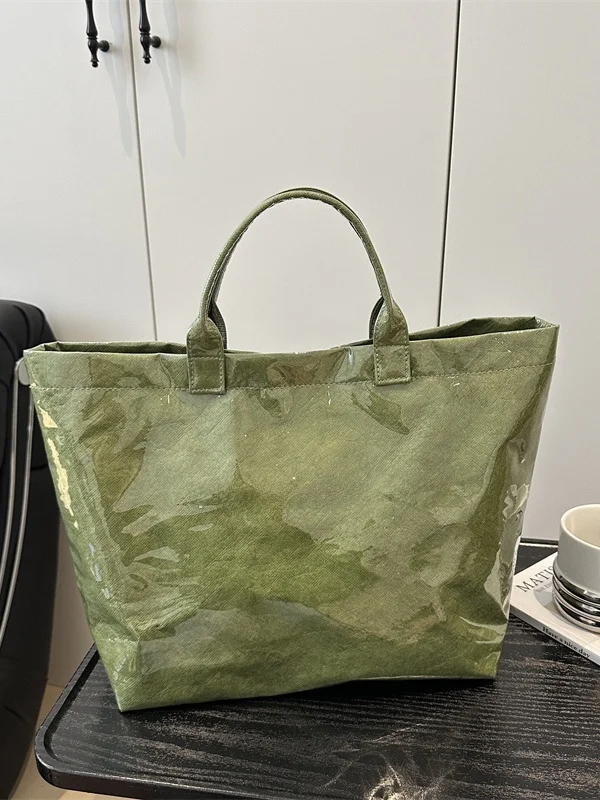 bolsa-casual-retro-dupont-para-mulheres-ande-capacidade-transparente-mata-simples-e-estilosa