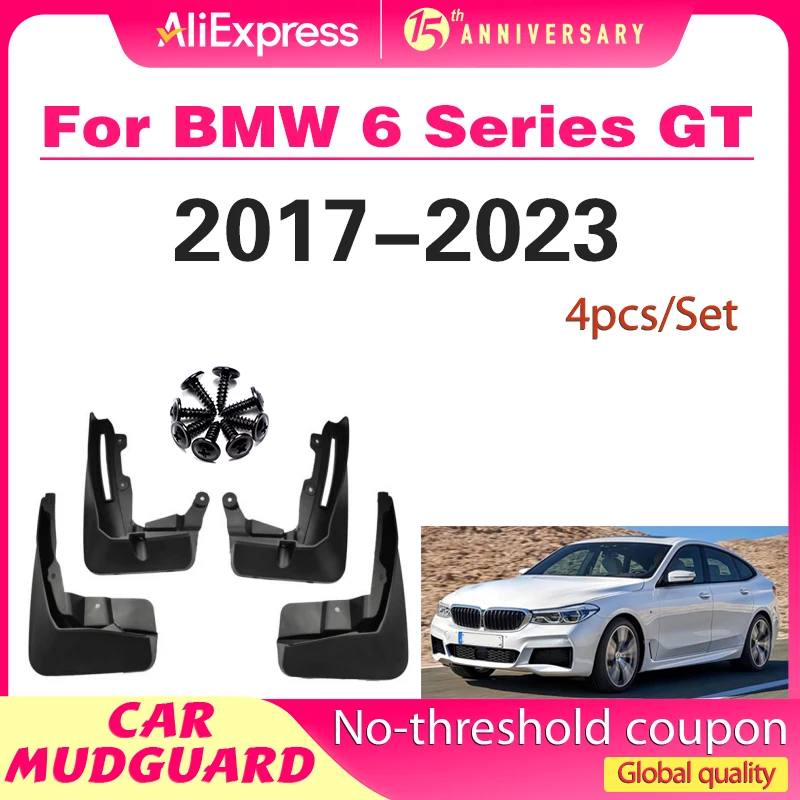 

FOR BMW 6 Series GT G32 Mudguards Fender Mudflaps Splash Mud Flap Guards Car Accessories Auto Styline Mudguard 2017-2023