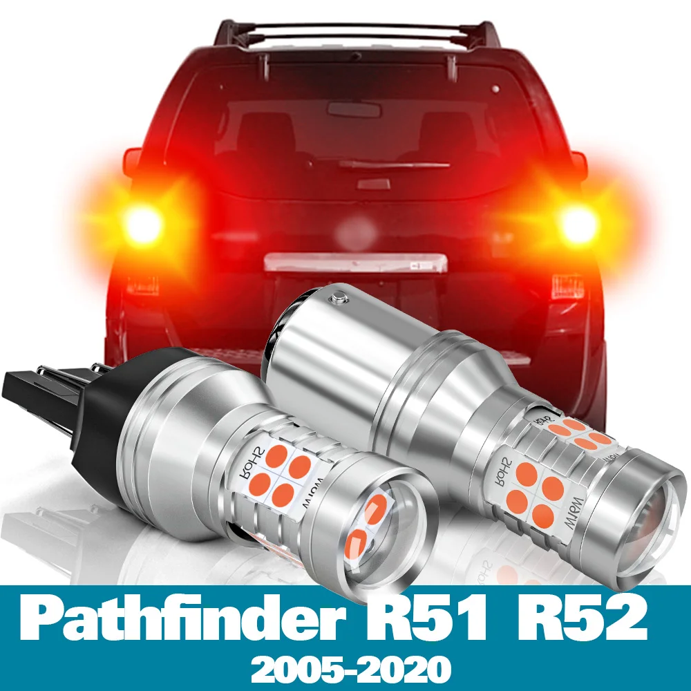 

2pcs LED Brake Light For Nissan Pathfinder 3 R51 4 R52 Accessories 2005-2020 2010 2011 2012 2013 2014 2015 2016 2017 2018 2019