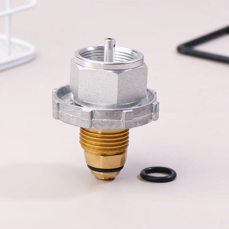 1 Pound Propane Gas Tank Filling Valve Propane Filling Connector POL Gas Cylinder Filling Valve
