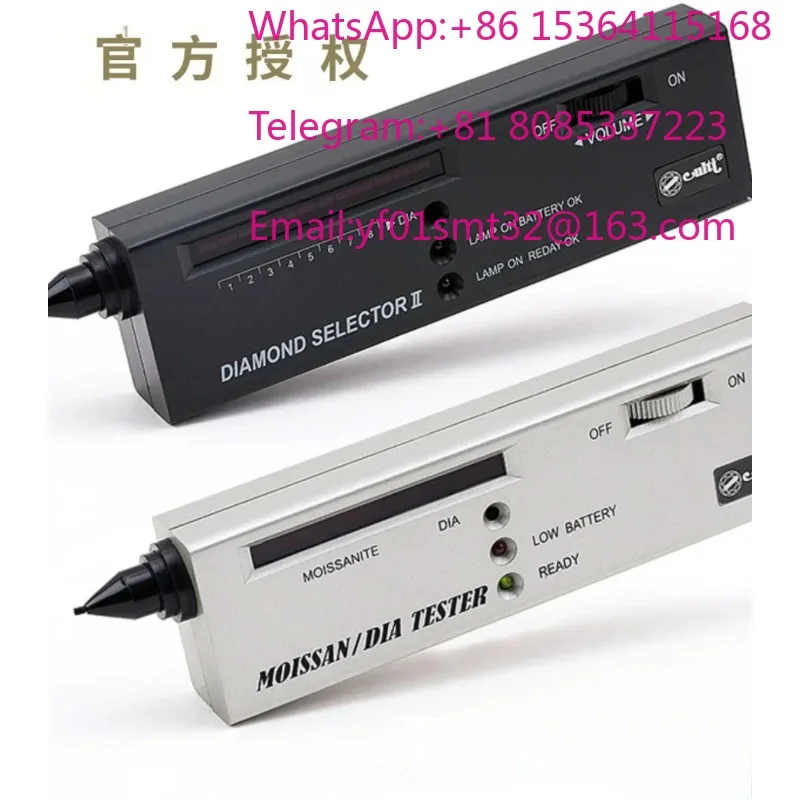 Diamond Moissanite Testing Tool Set Diamond Tester Pen Portable Gemstone Identification Instrument For Jewelry Appraisal Work