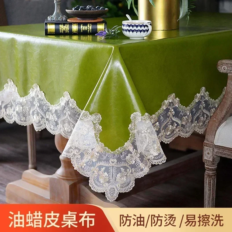 

Waterproof and oil resistant coffee table mat, high-grade tablecloth, washing machine cover, European style dining table cloth