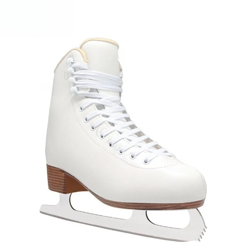 

Leather adult figure skates children's real skates speed skating skates