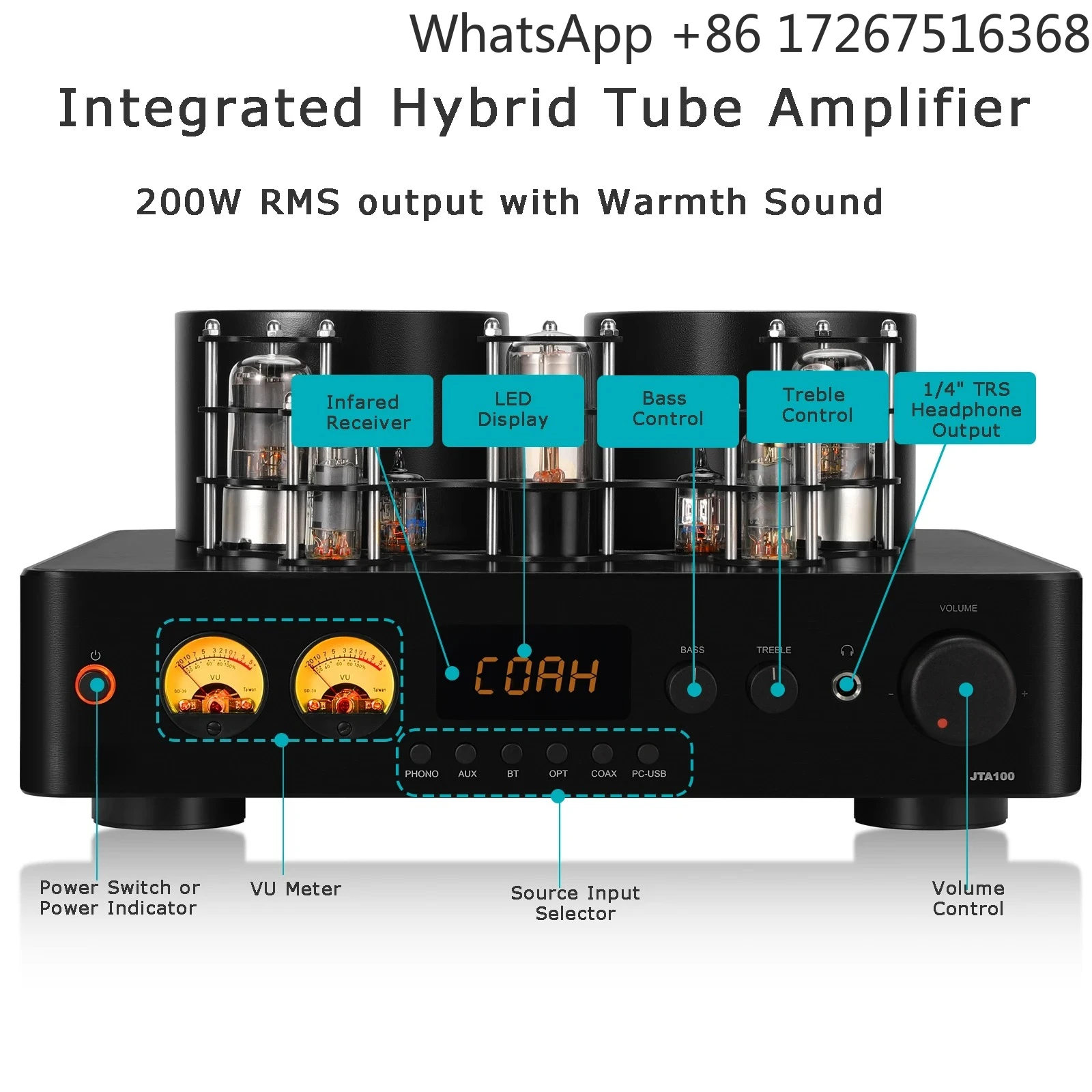 Juson Audio JTA100 Review: Is This 200W Tube Amplifier Worth Your