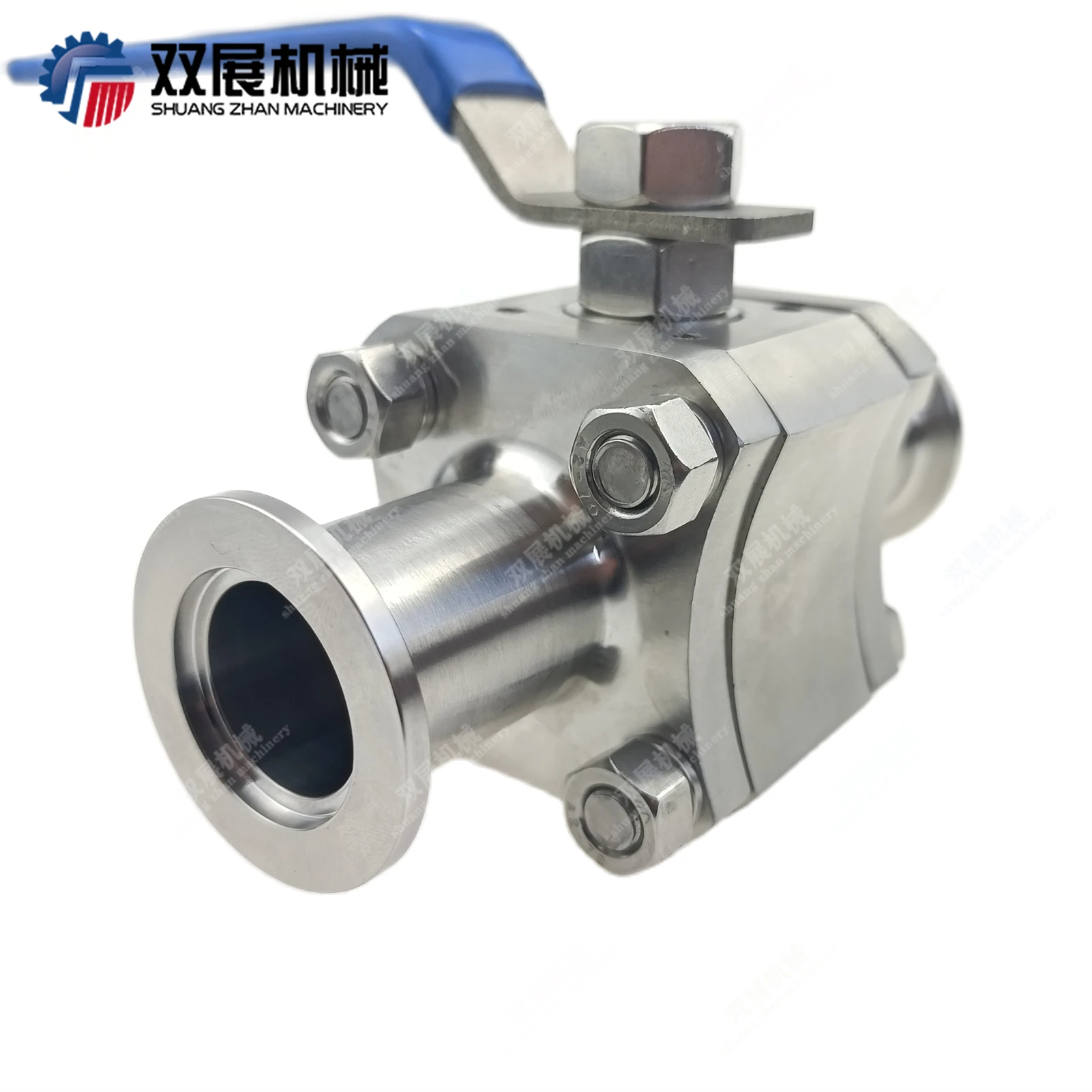 Stainless Steel 304 Manual 2-Way High Vacuum Ball Valve KF25 or KF40