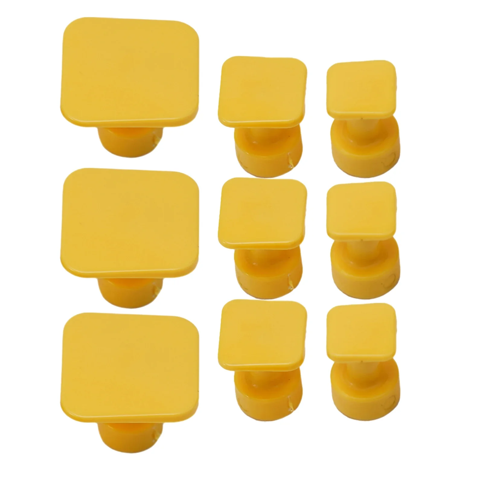 New Repairing Car Body Glue Tabs Dent Removal Tools Yellow Dent Repair Kits Pulling Tabs Car Dent Repair Tool
