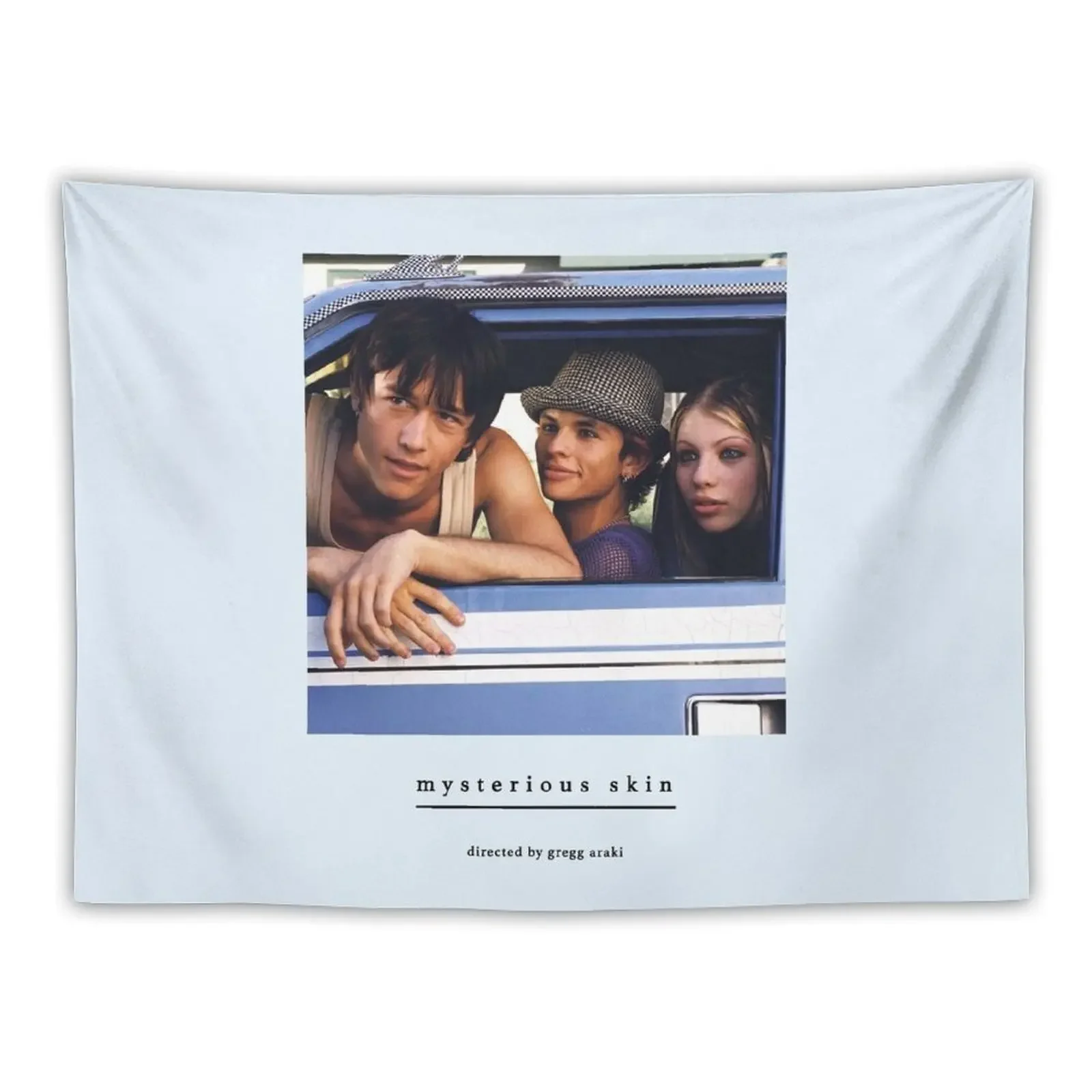 Mysterious Skin (Gregg Araki) Joseph Gordon-Levitt, Michelle Trachtenberg Tapestry Decorative Wall Tapestry