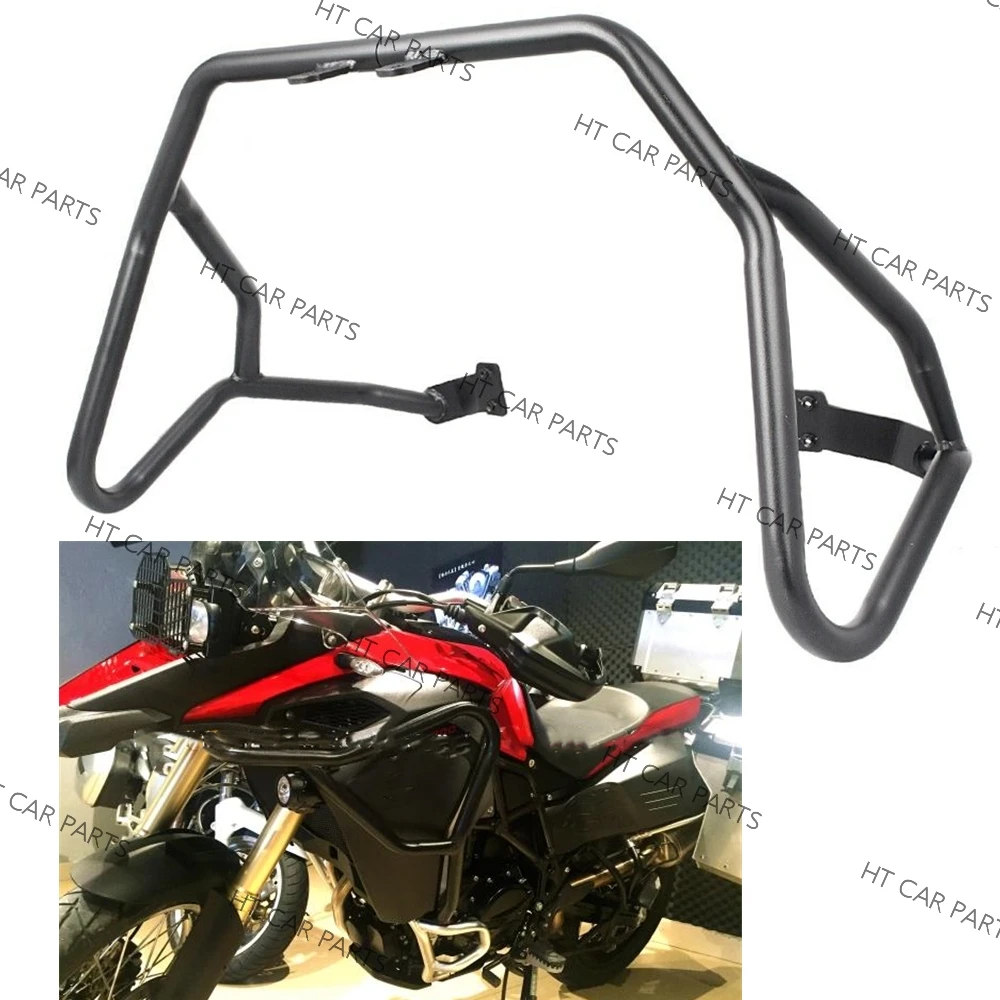 Fit For BMW F 800GS F800GS Adventure2014-2017 Motorcycle Engine Guard Bumper Stunt Cage Highway Crash Upper Crash Bar Extensions