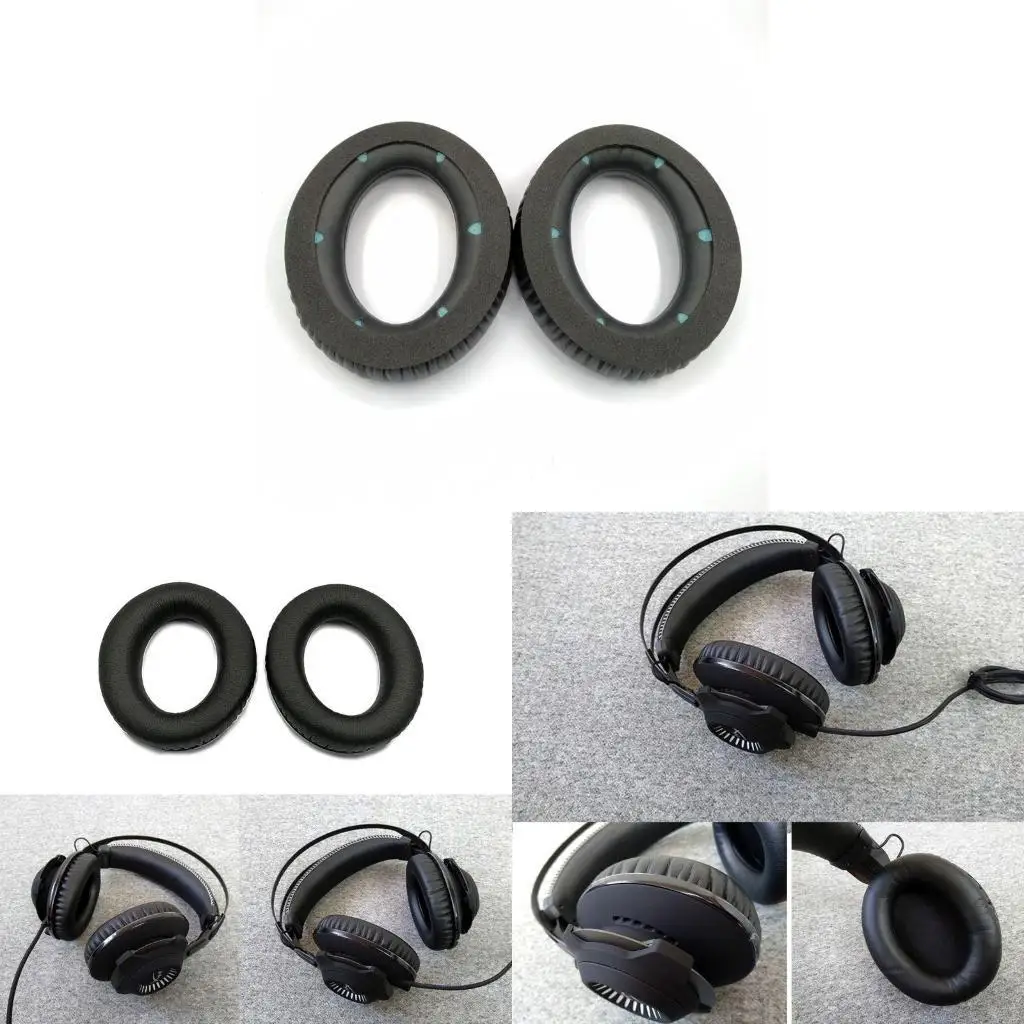 E1PF Headset Ear Pads Covers forKingston for HyperX Cloud Revolver S Headphone Earpad