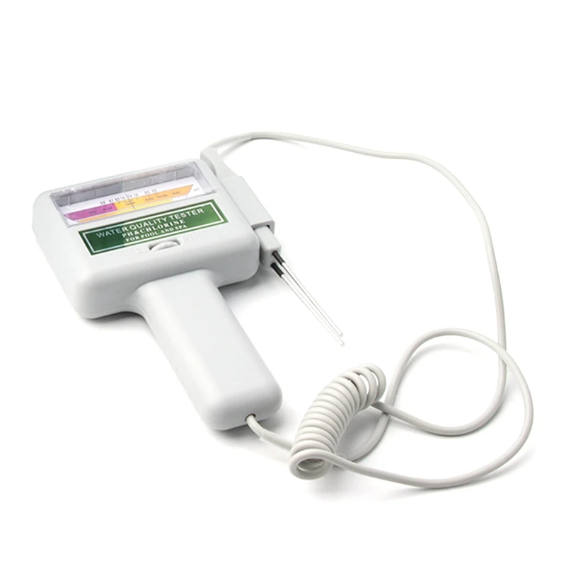 Waterkwaliteitstester PC-102 CL2 Chloor PH-tester Draagbare digitale monitor Analyse Chlooranalysator Meetinstrument Duurzaam A