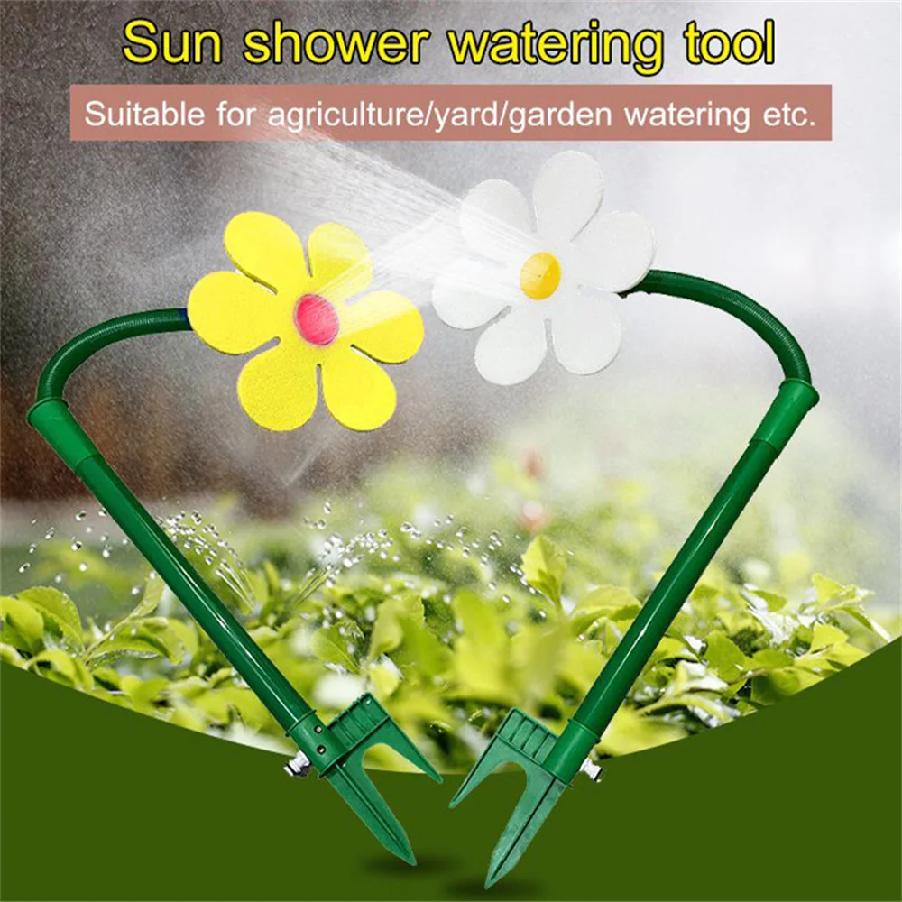 

Garden Sprinkler Creative Sunflower Shaped Sprinkler For Garden Courtyard Orchard Vegetable Farm Home Decoration Water Sprinkler